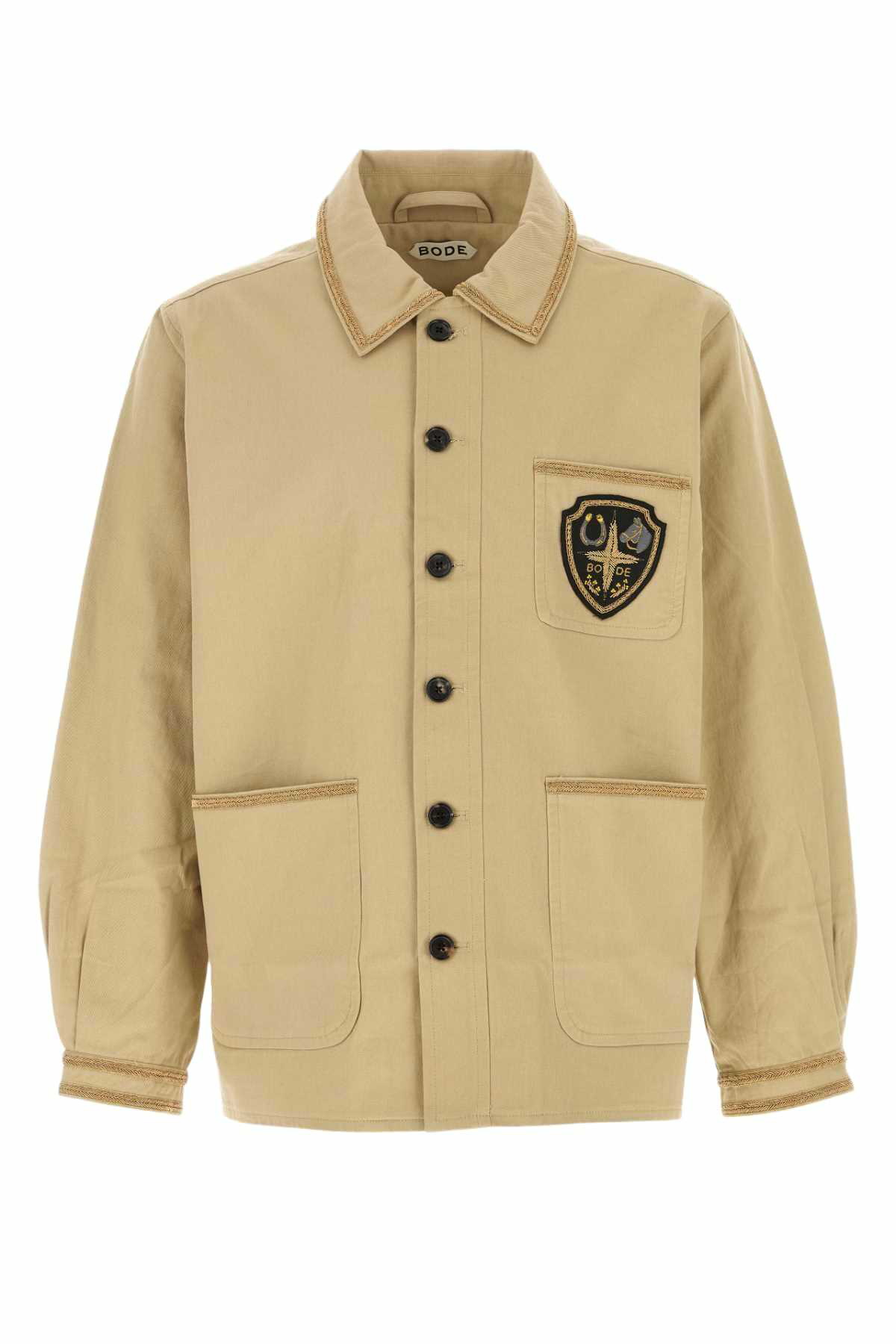 Bode Black Farm Souvenir Jacket Bode