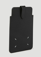 Maison Margiela - Signature Stitch Phone Pouch in Black