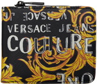 Versace Jeans Couture Black Couture Bifold Wallet