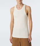 Lemaire Ribbed-knit cotton tank top
