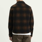 Moncler Men's Check Shirt Jacket in Brown