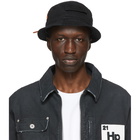 Heron Preston Black Twill Bucket Hat