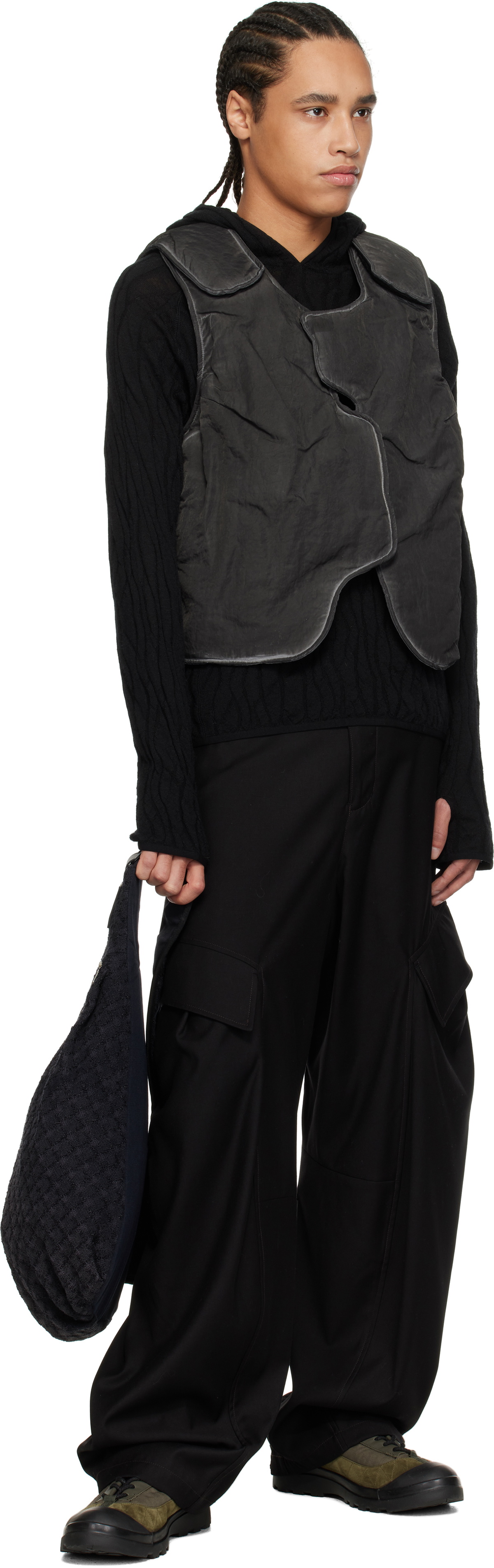 A-COLD-WALL* Black Form Vest