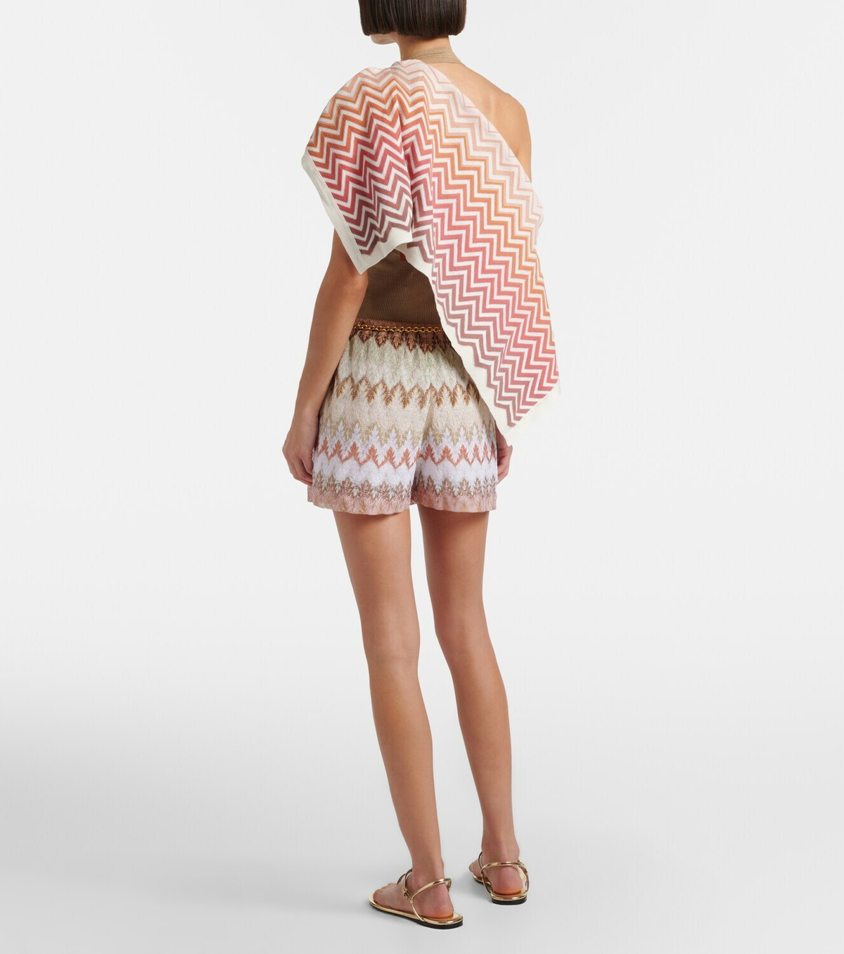 Missoni Lamé shorts