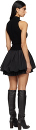 SEA NY Black Belen Minidress