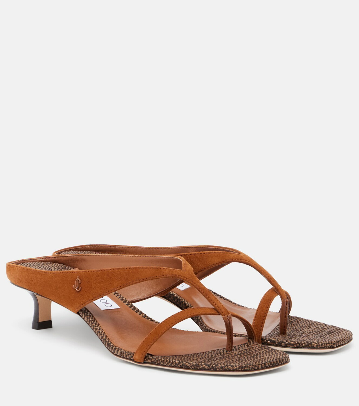 Jimmy Choo Emeri suede thong sandals