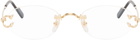 Cartier Gold Signature C Optical Frame Glasses