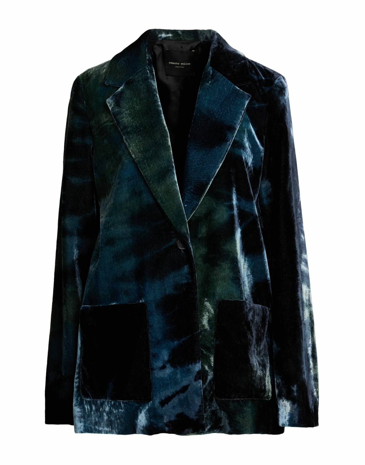 Roberto Collina Womens Blazer Midnight in Blue