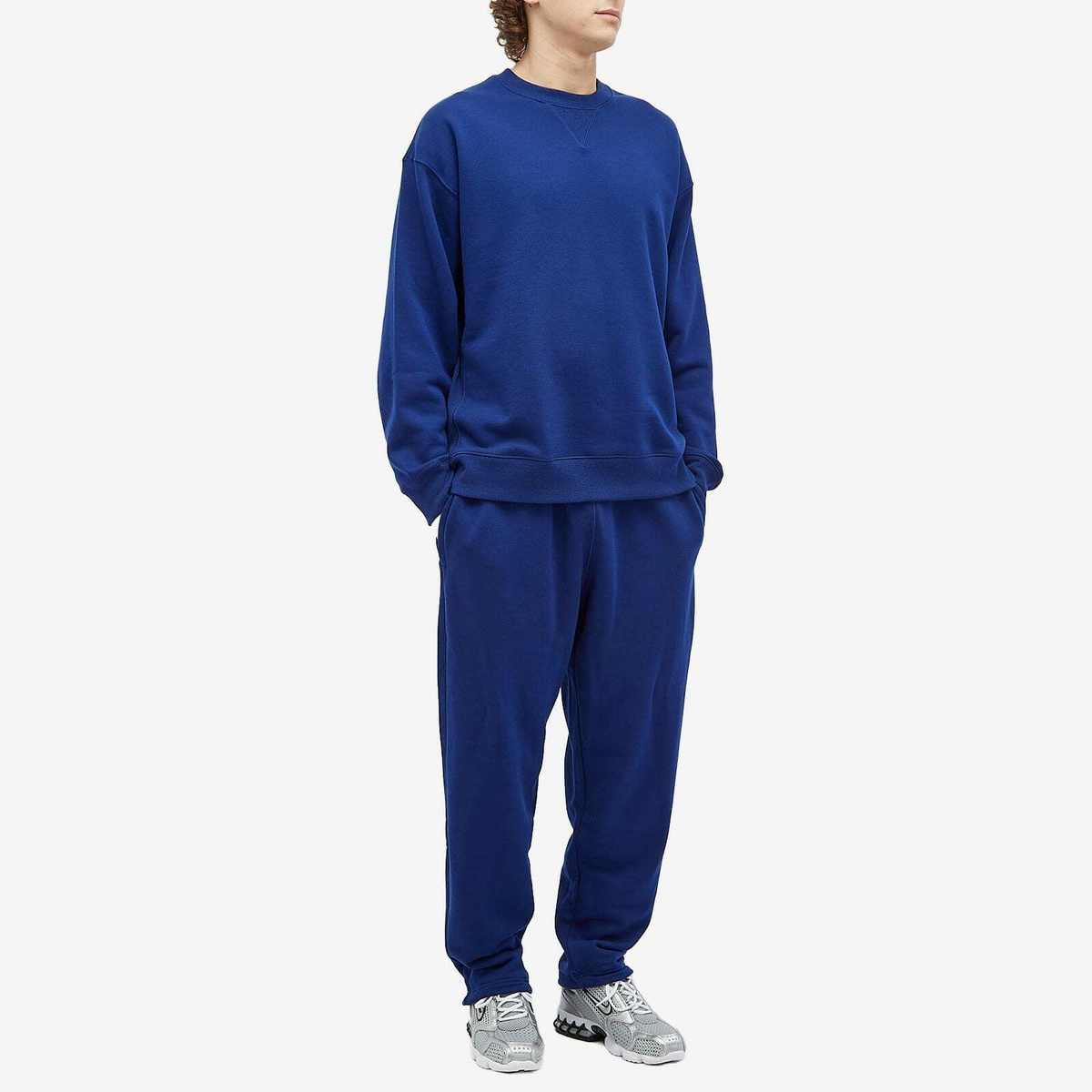 Nike Wool Classics Crew Sweat in Blue Void Nike