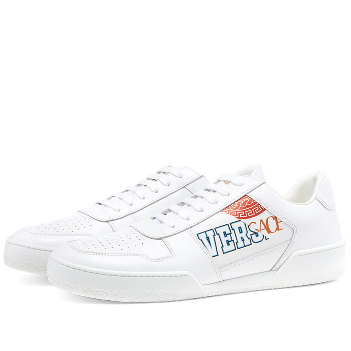 Photo: Versace Split Tennis Sneaker