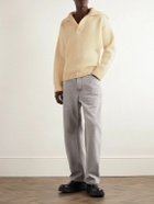 Bottega Veneta - Shawl-Collar Wool Sweater - Neutrals