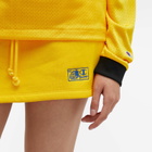 Champion Women's x Guizio Mini Skirt in Yellow Cab