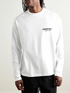 FEAR OF GOD ESSENTIALS - Logo-Appliquéd Cotton-Jersey T-Shirt - White