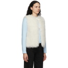 Mr and Mrs Italy White Fur Parka Jacket