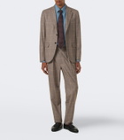 Rubinacci Checked virgin wool blazer