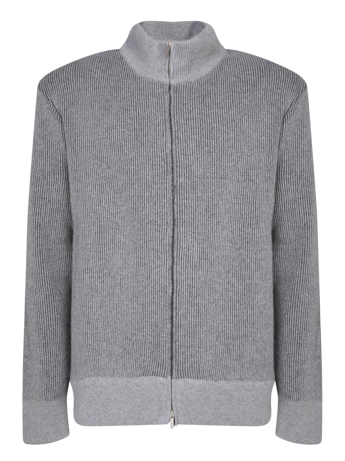 Lardini Wool and cashmere zip-up sweater Lardini