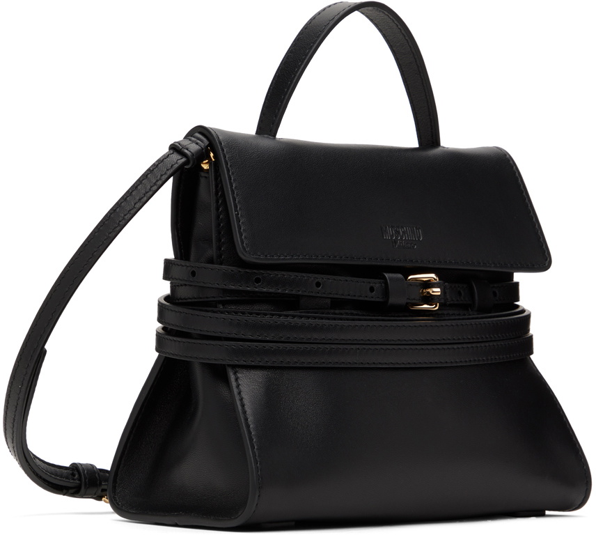 Moschino Black 'Moschino Tie Me' Small Bag Moschino