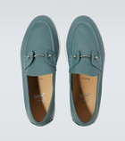 Christian Louboutin Chambeliboat leather boat shoes