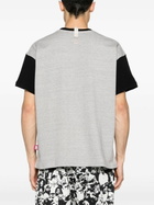 Advisory Board Crystals Grey Text Print Cotton T-Shirt
