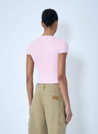 Alexander Wang Logo Short Sleeve T-Shirt