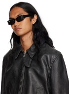 Port Tanger Black Leila Sunglasses