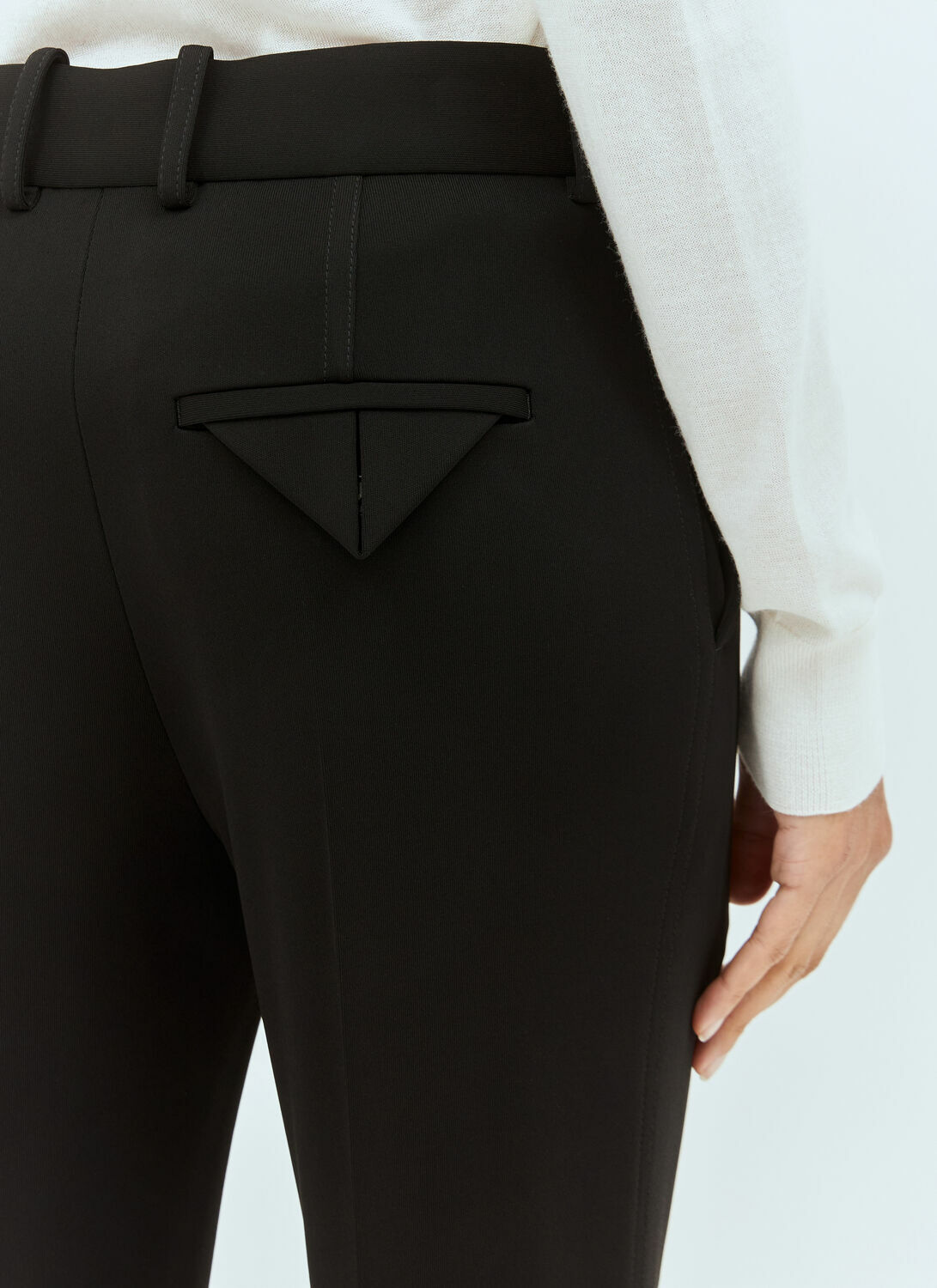 Bottega Veneta Matt Flared Pants