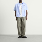 Daily Paper Men's Script Short Sleeve Shirt in Blue