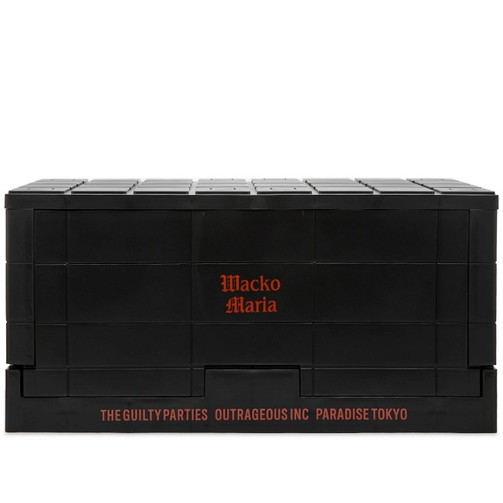 Photo: Wacko Maria Men's Large Foldable Container in Black