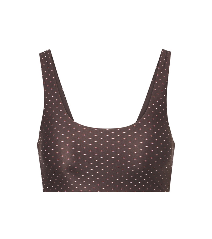 Photo: The Upside Poet Harlow printed sports bra