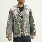 Maharishi Men's Maha Dry Goods Kimono in Ecru/Olive