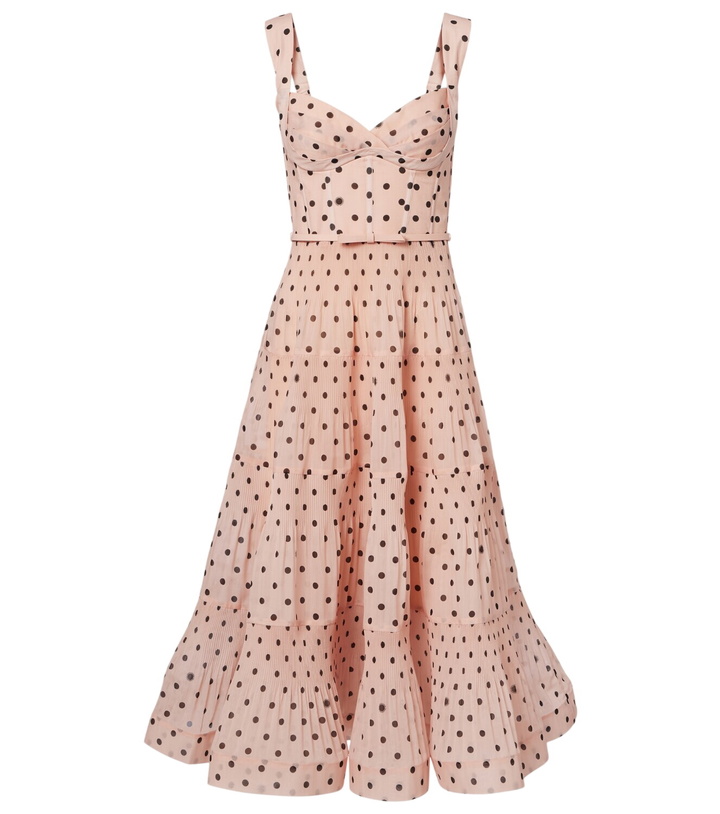 Zimmermann Harmony floral linen midi dress Zimmermann
