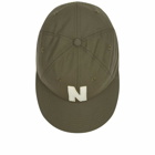 Norse Projects Men's Logo Sports Cap in Ivy Green