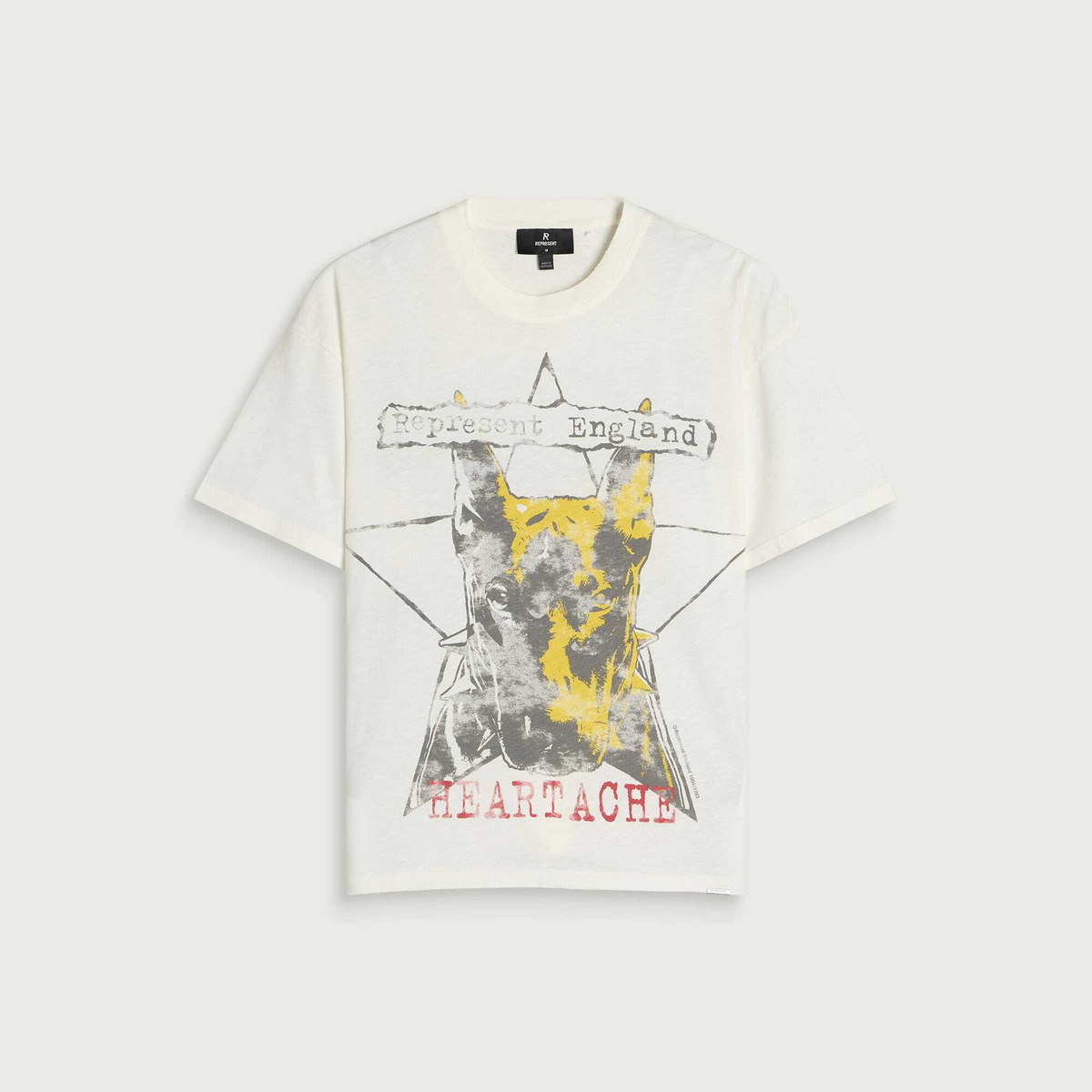 Represent Men's Jawbreaker T-Shirt in Flat White