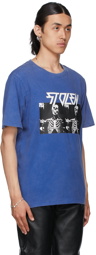 Stolen Girlfriends Club Blue Stolen Bones T-Shirt