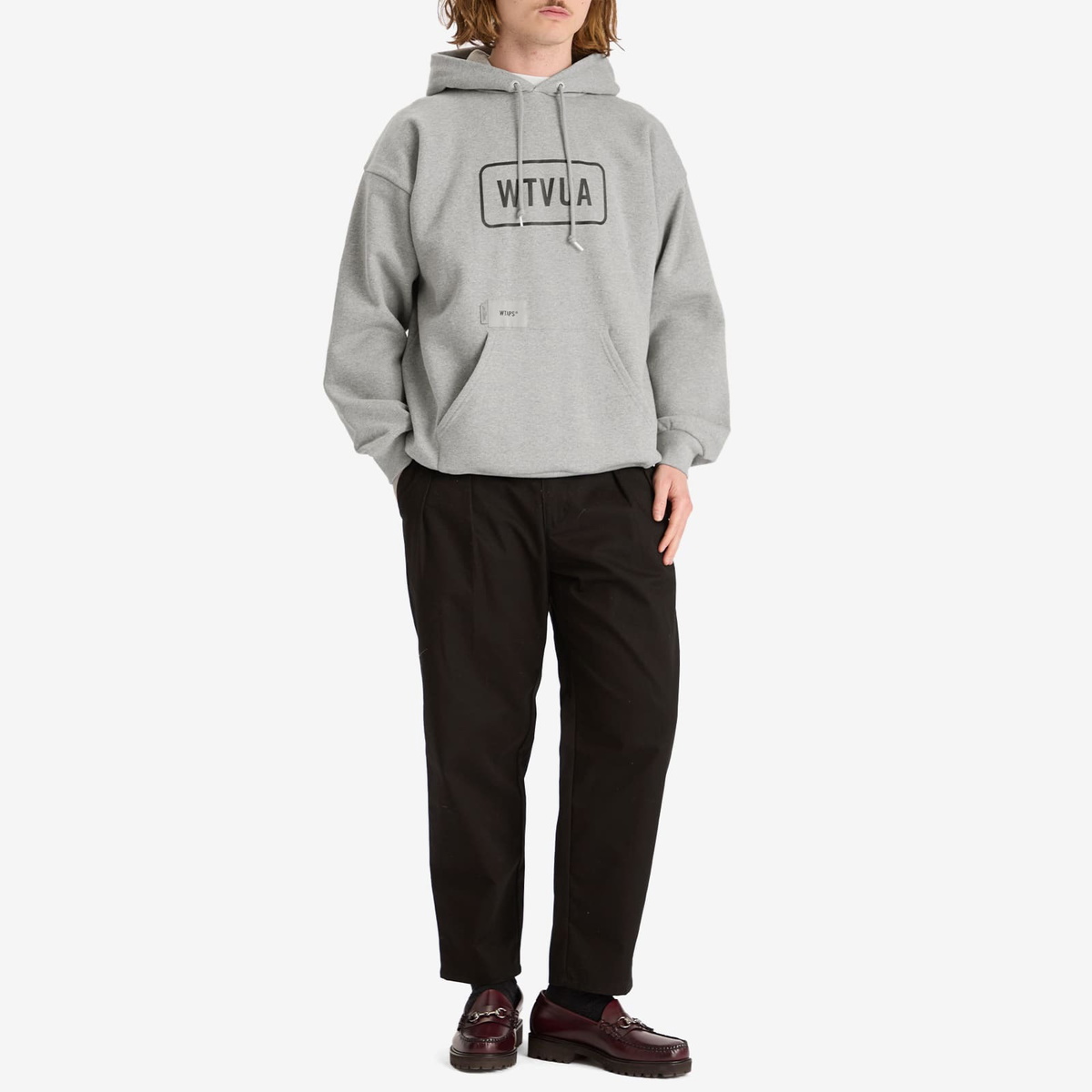 WTAPS Men's WTVUA Hoodie in Ash Gray WTAPS