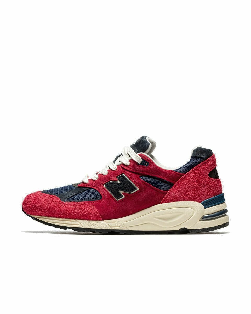 Photo: New Balance Made In Usa 990v2 Ad Red - Mens - Lowtop