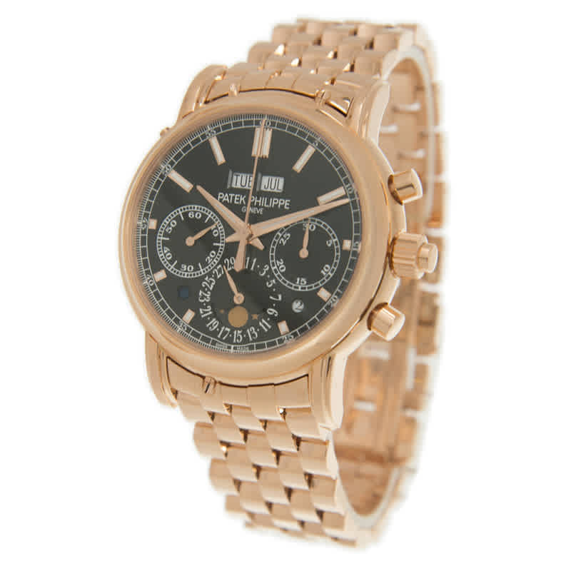 Patek Philippe Grand Complications Black Dial Mens Watch 5204/1R-001