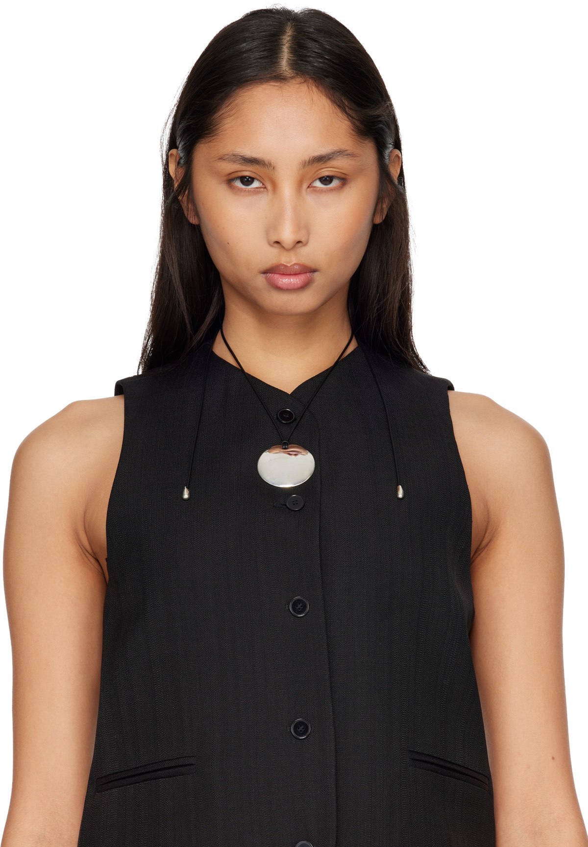 Sophie Buhai Medium Full Moon Pendant Necklace