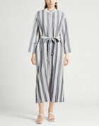 's Max Mara Womens Midi dress Slate in Blue