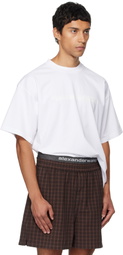 Alexander Wang White Short Sleeve T-shirt