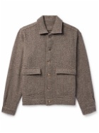 De Petrillo - Wool and Cashmere-Blend Shirt Jacket - Neutrals