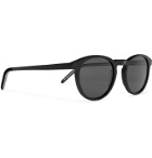 Dick Moby - Seattle Round-Frame Acetate Sunglasses - Black