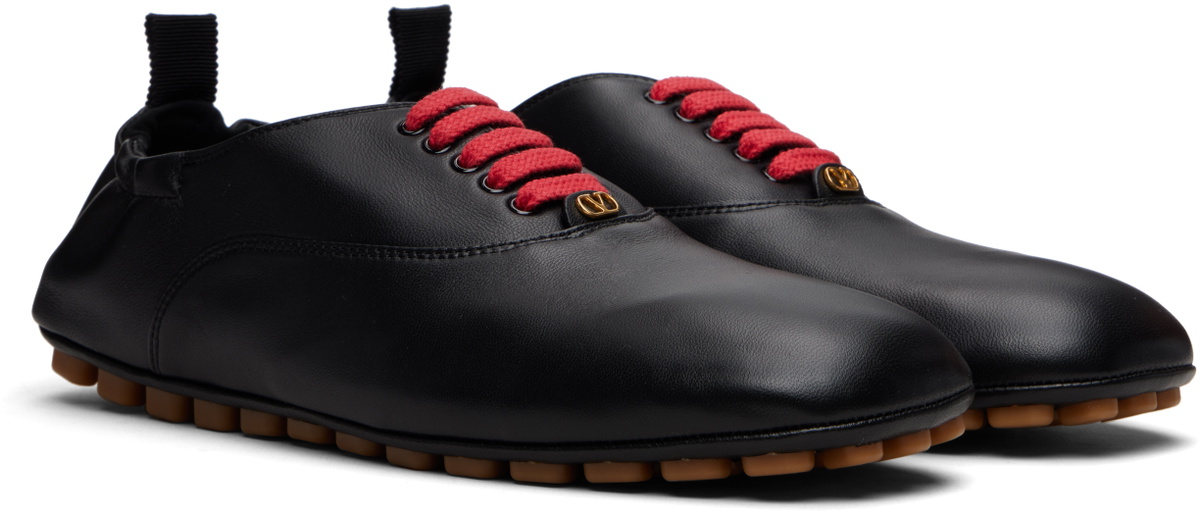 Valentino Garavani Black Rythmika Derbys