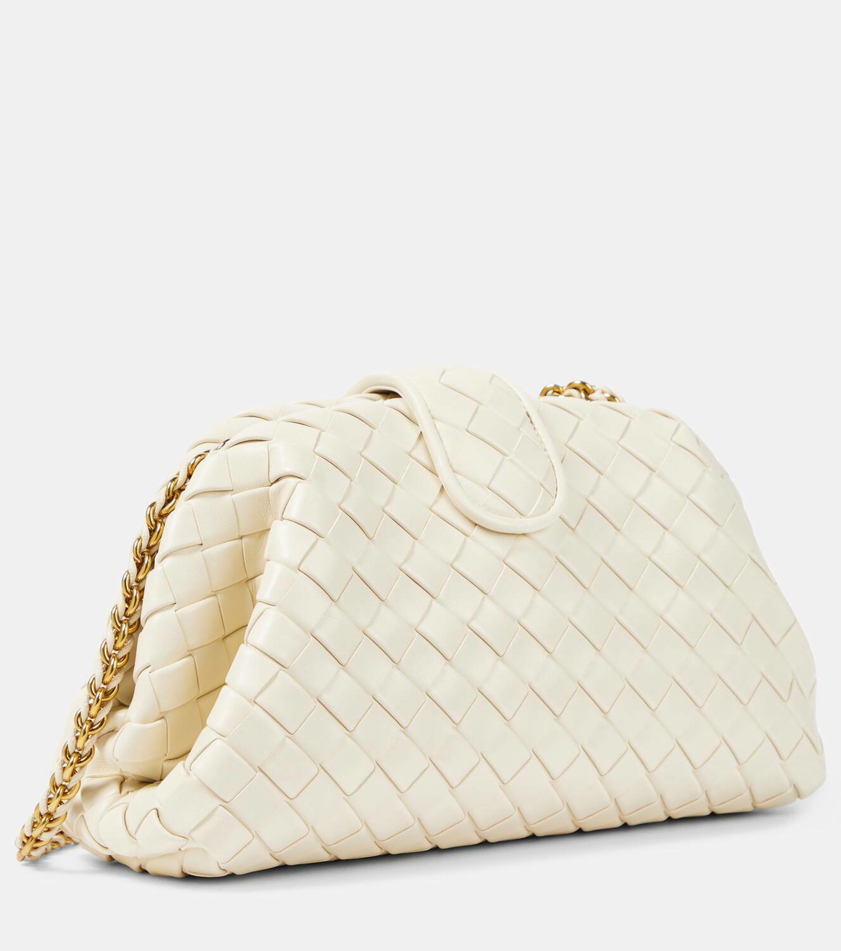 Bottega Veneta Lauren 1980 Teen leather clutch Bottega Veneta