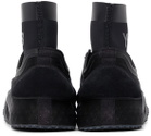 Y-3 Black Mesh Runner 4D Low Sneakers