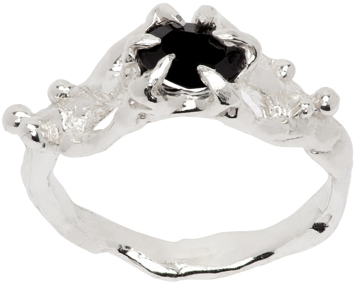 Photo: Harlot Hands SSENSE Exclusive Silver Candor Ring