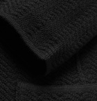 Lardini - Slim-Fit Herringbone-Knit Wool Cardigan - Black
