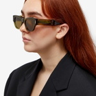 Saint Laurent Sunglasses Women's Saint Laurent SL 573 Sunglasses in Green