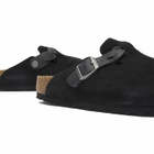Birkenstock Women's Boston Braided Clog - Black Suede
