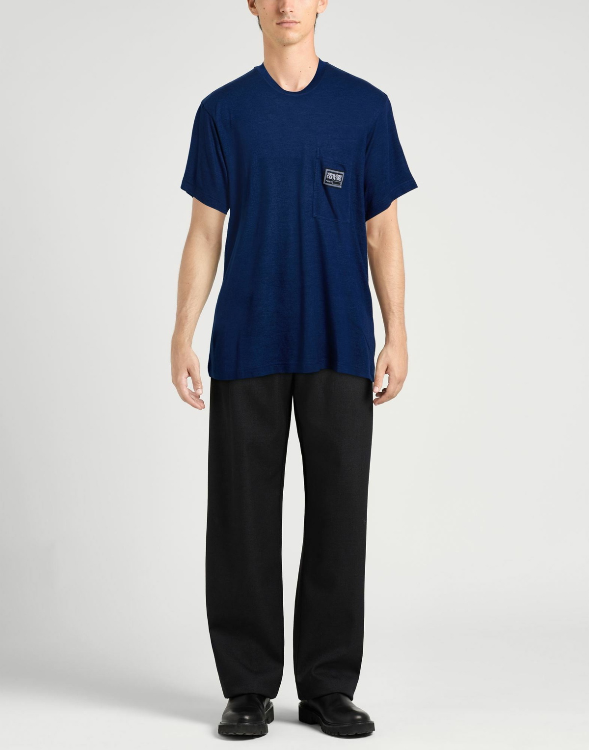 Versace Jeans Couture Mens T-shirt in Navy
